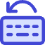 Keyboard Previous Language Icon from Core Duo Set