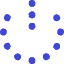 Power Off Dot Icon from Core Duo Set