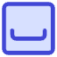 Spacebar Square Icon from Core Duo Set