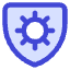 Virus Immunity Icon from Core Duo Set