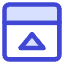 Bar Top Panel Close Icon from Core Duo Set