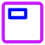 Layout Position Top Left Icon from Core Neon Set
