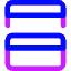 Split Vertical Icon from Core Neon Set