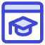 Web Application Learning Icon from Core Duo Set