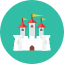 Castle Icon from Kameleon Colors Set