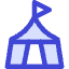 Circus Tent Icon from Core Duo Set