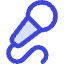 Microphone Karaoke Podcast Sing Icon from Core Duo Set