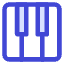 Piano Keys Icon from Core Duo Set