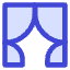 Theater Curtains Icon from Core Duo Set