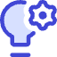 Lighting Setting Gear Icon from Core Duo Set