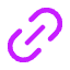 Link Chain Solo Icon from Core Neon Set