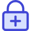 Lock Encryption Add Icon from Core Duo Set