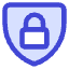 Padlock Shield Icon from Core Duo Set