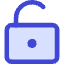 Padlock Square 2 Icon from Core Duo Set