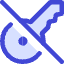 House Key No Access Icon from Core Duo Set