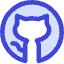 Github Logo Icon from Core Duo Set