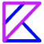 Kotlin Logo Icon from Core Neon Set