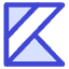 Kotlin Logo Icon from Core Duo Set