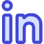 Linkedin Logo Icon from Core Duo Set