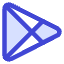 Play Store Logo Icon from Core Duo Set