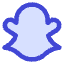 Snapchat Logo Icon from Core Duo Set
