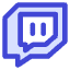 Twitch Logo Icon from Core Duo Set
