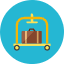 Luggage Cart Icon from Kameleon Colors - Free Set