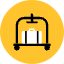Luggage Cart Icon from Kameleon Pop - Free Set