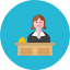 Receptionist Icon from Kameleon Colors - Free Set