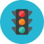 Traffic Light Icon from Kameleon Colors - Free Set