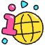 Online Information Icon from Stickies Colors - Free Set