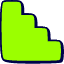 Stair Icon from Stickies Duo Set