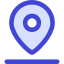 Location Pin Drop Icon from Core Duo Set