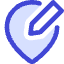 Location Pin Edit Icon from Core Duo Set