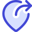 Location Pin Moved Icon from Core Duo Set