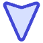 Navigation Arrow South Icon from Core Duo Set