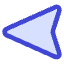 Navigation Arrow West Icon from Core Duo Set