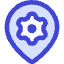 Pin Setting Gear Icon from Core Duo Set