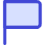 Rectangle Flag Icon from Core Duo Set