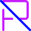 Unflag Icon from Core Neon Set