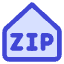 Zip Code Address Icon from Core Duo Set