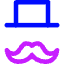 Capitalist Monopoly Icon from Core Neon Set