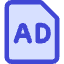 Print Advertising Icon from Core Duo Set