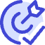 Target Check Icon from Core Duo Set