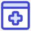 Online Medical Web Service Icon from Core Duo Set