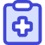 Checkup Medical Report Clipboard Icon from Core Duo Set