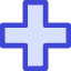 Medical Cross Sign Healthcare Icon from Core Duo Set