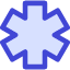 Medical Cross Symbol Icon from Core Duo Set