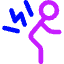 Back Pain Icon from Core Neon Set