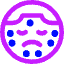 Chickenpox Icon from Core Neon Set